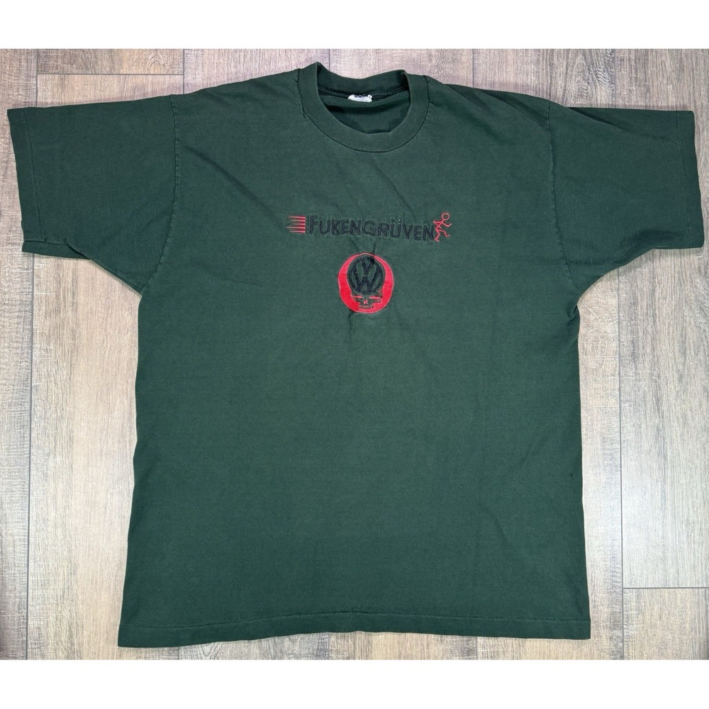 Vintage 90s Grateful Dead Fukengruven T-Shirt Band Tee Mens Size XL Volkswagen